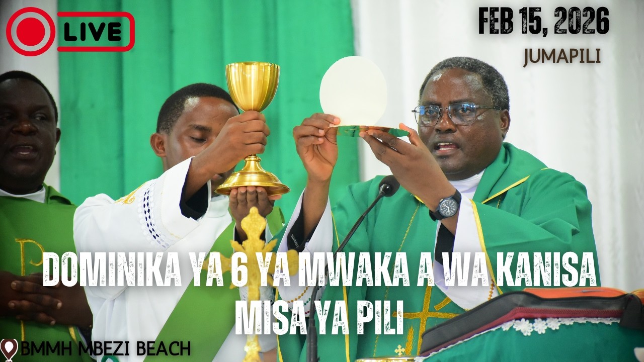 #LIVE: DOMINIKA YA 6 YA MWAKA A WA KANISA (UFUNGUZI MAVUNO PAROKIA) MISA YA PILI