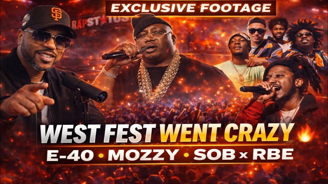 Фестиваль West Music Festival был просто невероятным! E-40, Mozzy, SOB x RBE устроили настоящий ф...