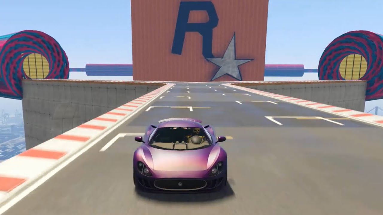 #TUNA Rockstar Map - GTA Stunt Racing 2024