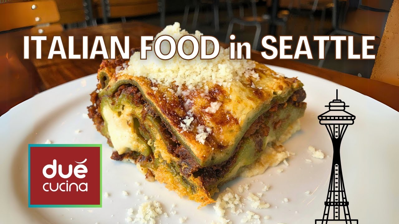 Lasagna Bolognese & Arancini at Due Cucina &bull; Delicious Italian Food in Seattle &bull; Seattle Eats