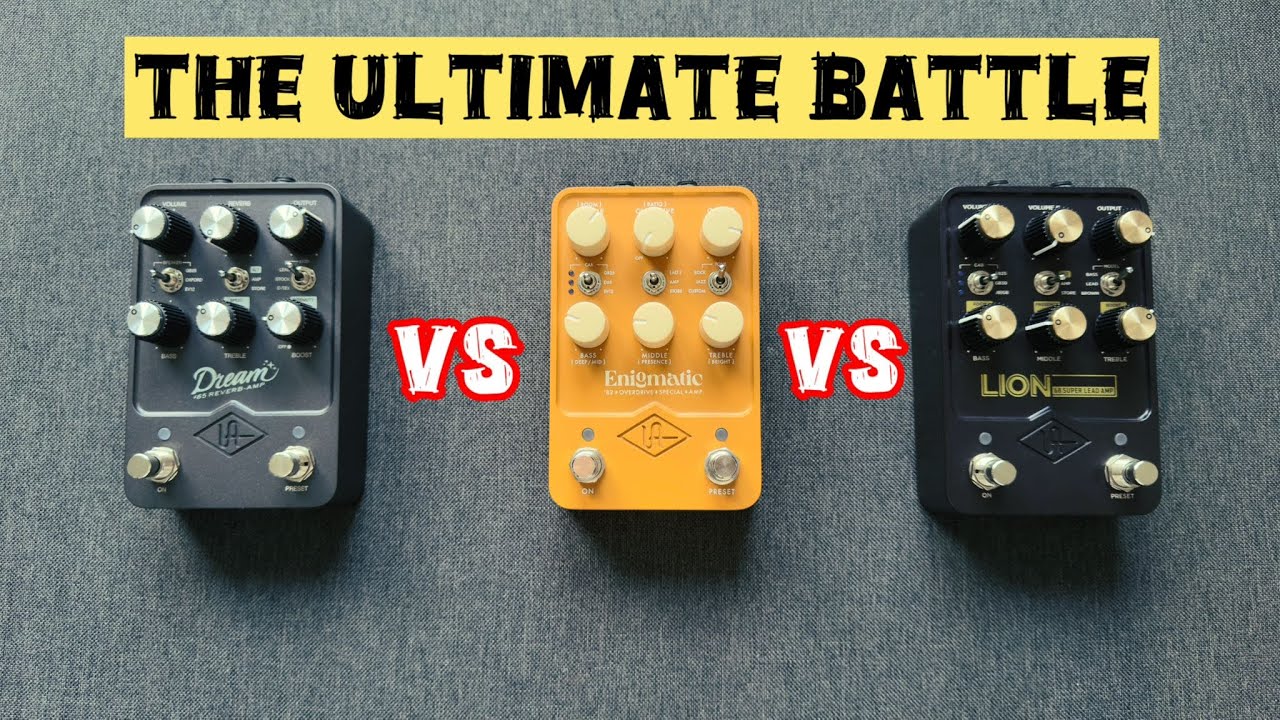 The Best Pedal Platform 2025 (UAFX Lion, Enigmatic and Dream Comparison)