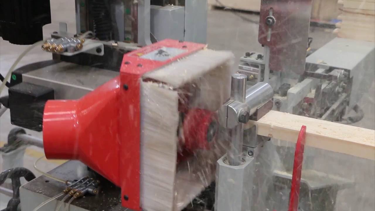 Espigadora doble cabezal automatica Marzica ED2C