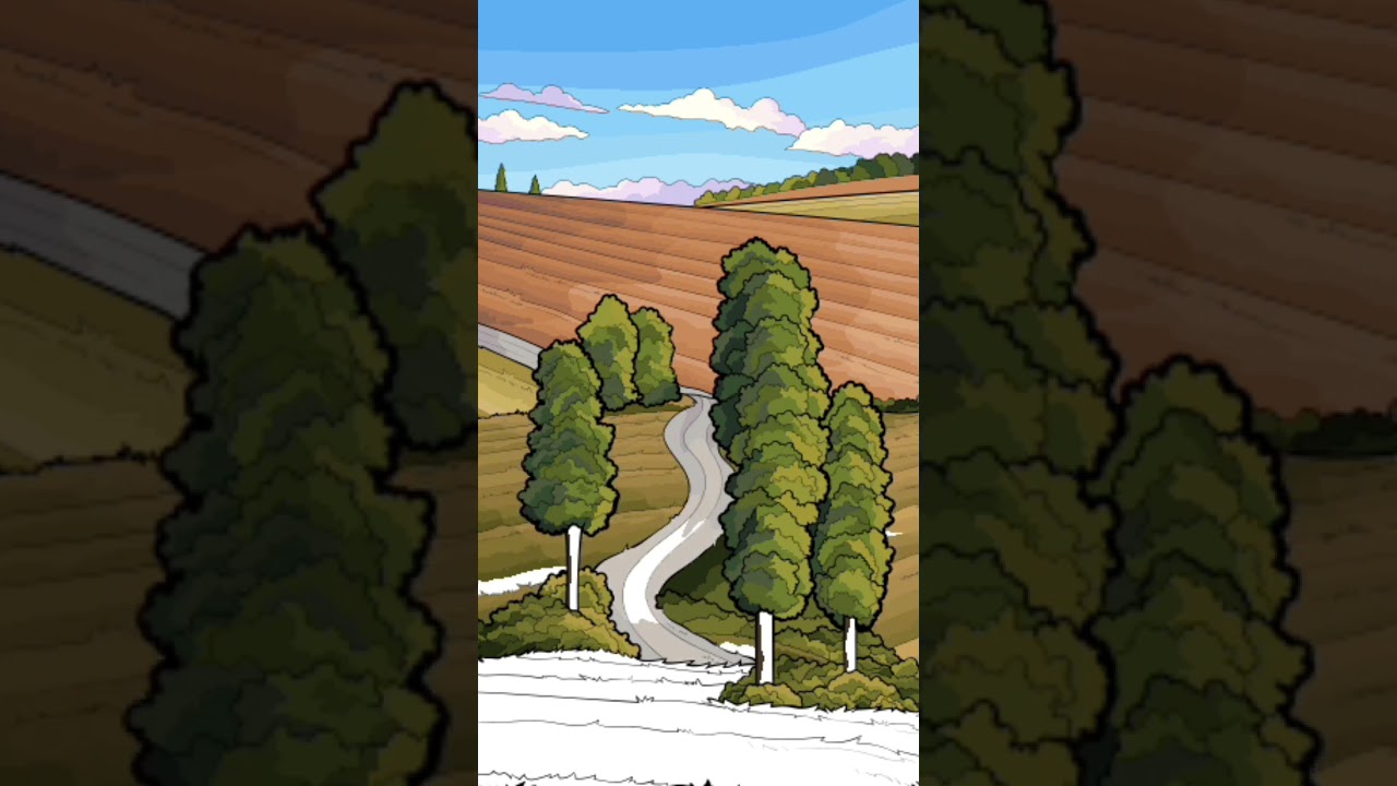 Long way, Splitting the plantation. #shorts #longway #plantation #nature #natureview #coolviews