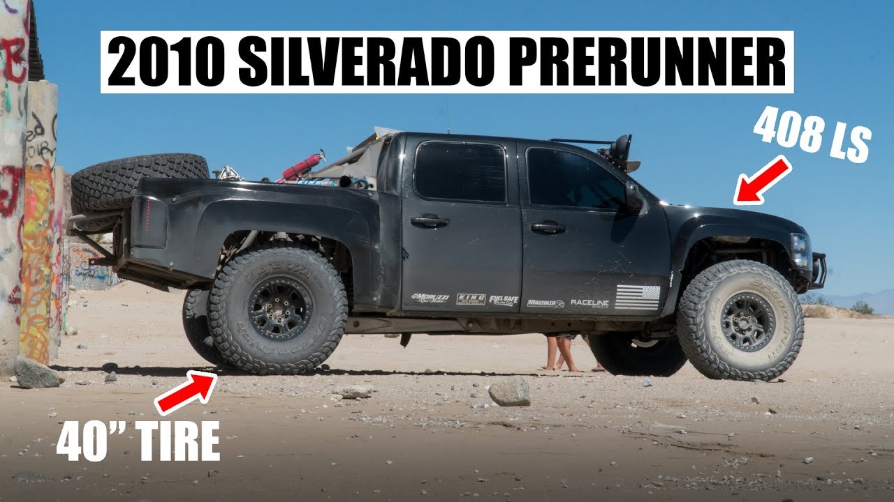 Обзор Chevy Silverado PRERUNNER 2010 года! + Видеоролики с вождением