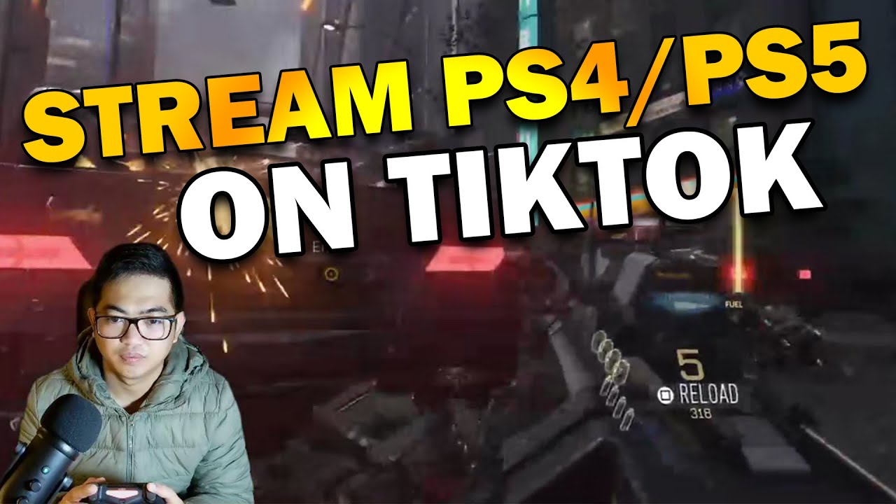 HOW TO STREAM PS4/PS5 ON TIKTOK |  ENGLISH/TAGALOG TUTORIAL