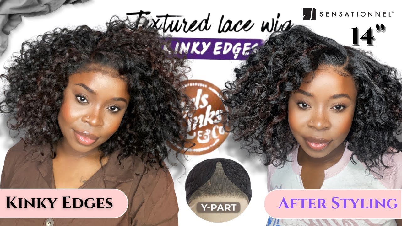OMG, this wig is EVERYTHING ❤️✨ Sensationnel Y-Part Kinky Ringlet Curly 14"
