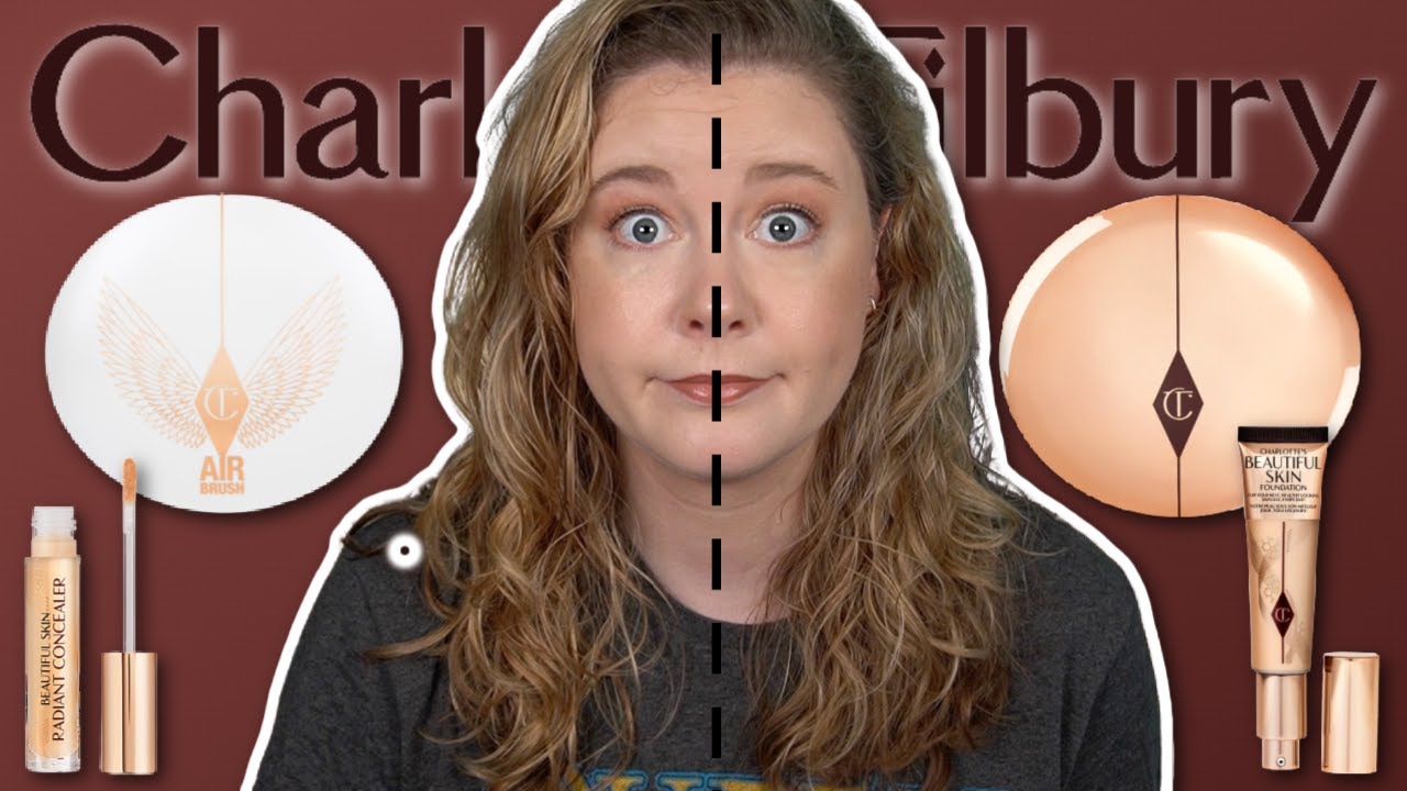 8 HR Wear Test | Lightest Shade of Tilbury Concealer & Brightening vs. Original Airbrush Powders
