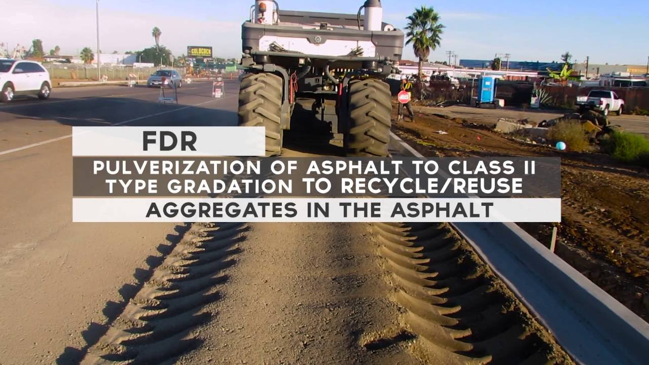 Pavement Recycling Systems - Chula Vista FDR