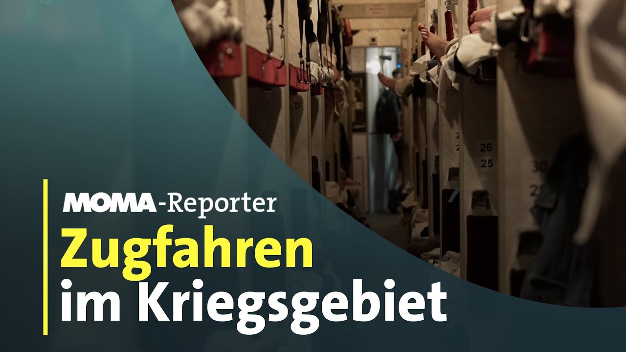 Mit dem Nachtzug durch die Ukraine | ARD-Morgenmagazin
