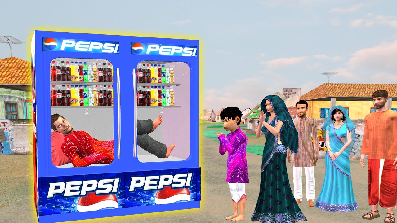 जादुई फ्रिज नकली बाबा Magical Fridge Wala Comedy Video हिदी कहानिय Hindi Kahaniya Funny