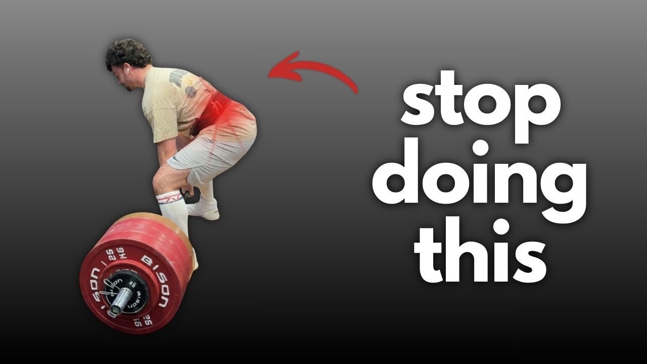 STOP Lifting Like This