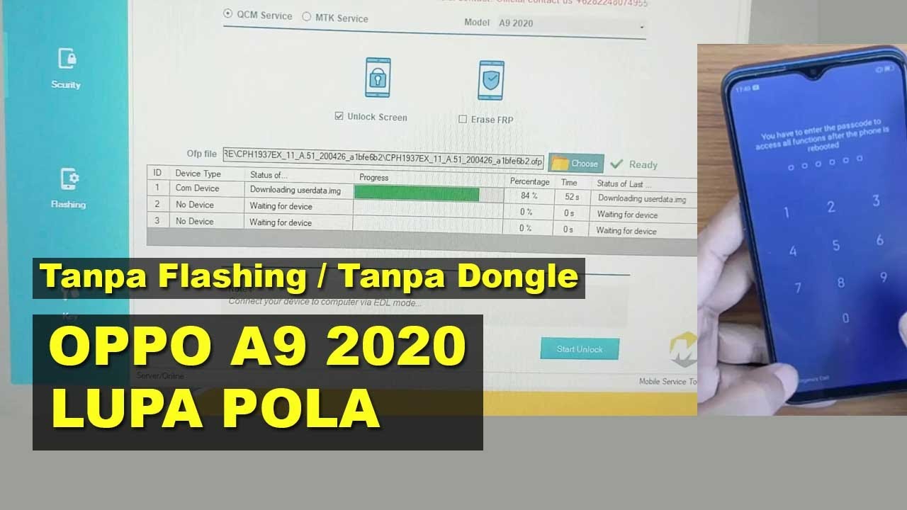 Oppo A9 2020 Lupa Pola CPH1937EX 100% Work Nota Gajah