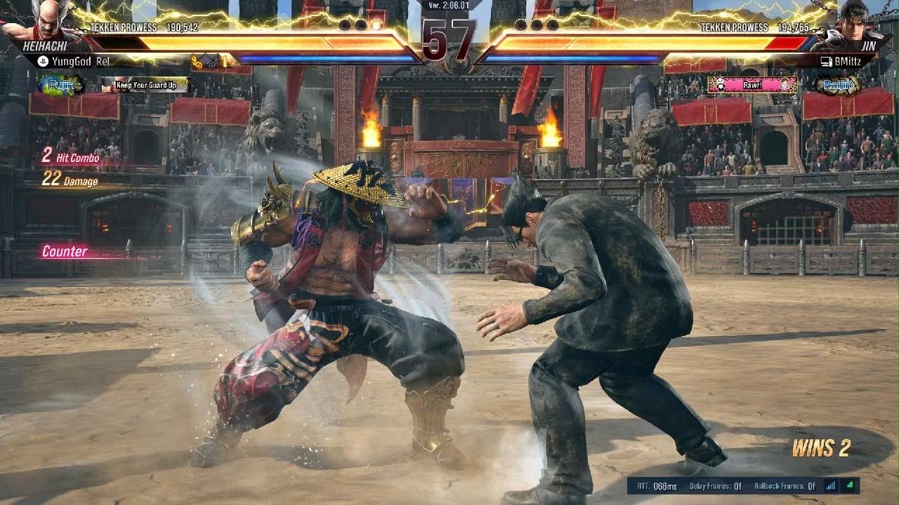 Heihachi Vs Jin(Epic Comeback, The READS)