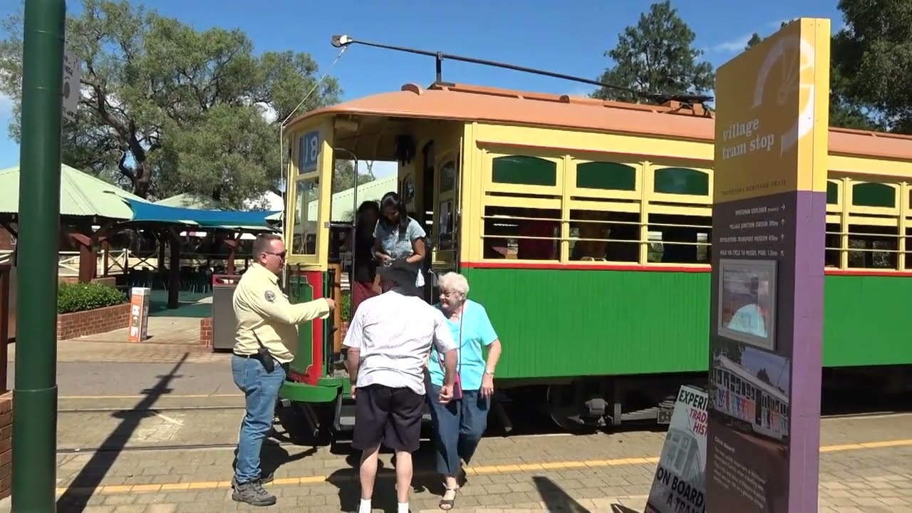 Trams in Whiteman Park