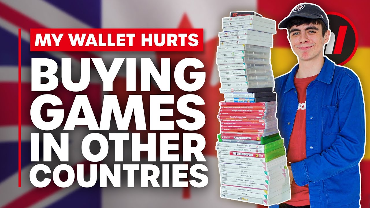 I Spent $1,000 Buying Video Games In Other Countries