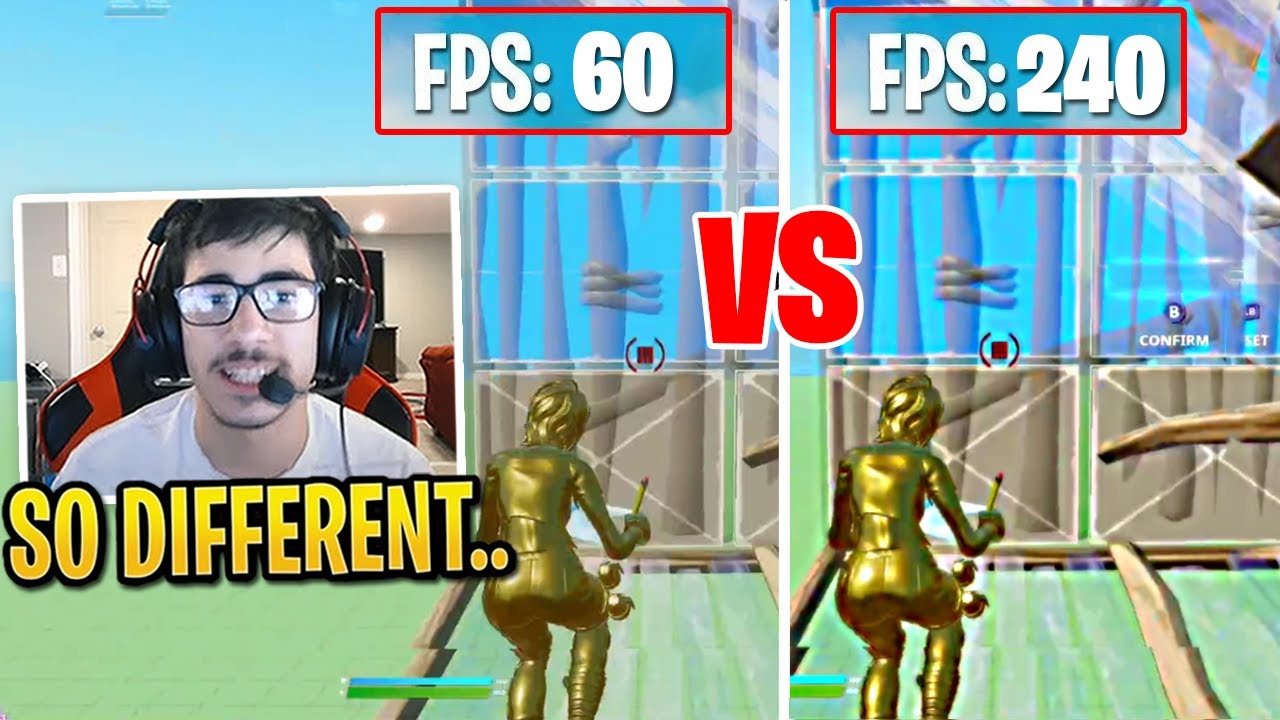 FaZe Sway Shows You The Difference Between 60 FPS & 240 FPS On Controller!
