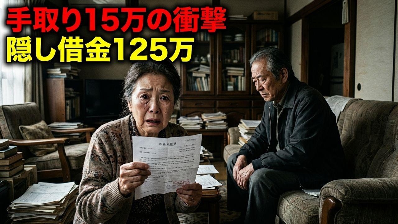 年金月19万の罠…手取り15万の絶望と夫の隠し借金125万