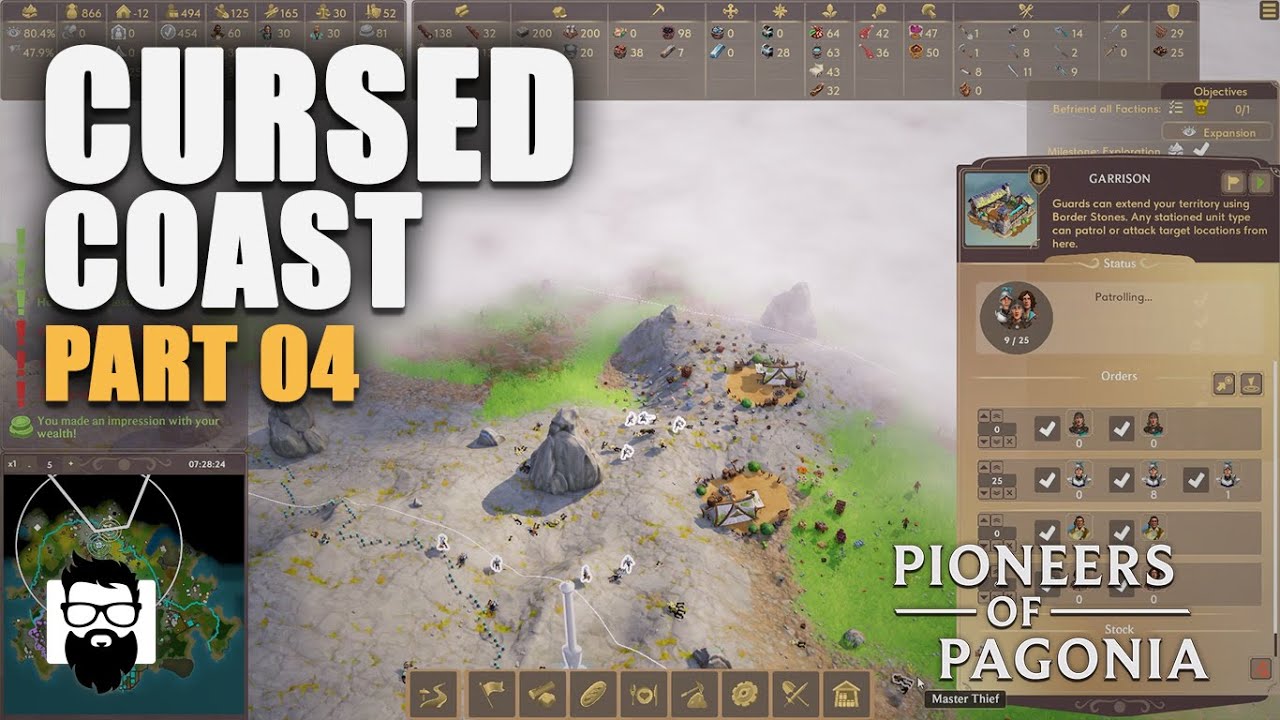 Pioneers of Pagonia - The Cursed Coast Scenario - The Battling Is Tough! - Part 04 | OneLastMidnight