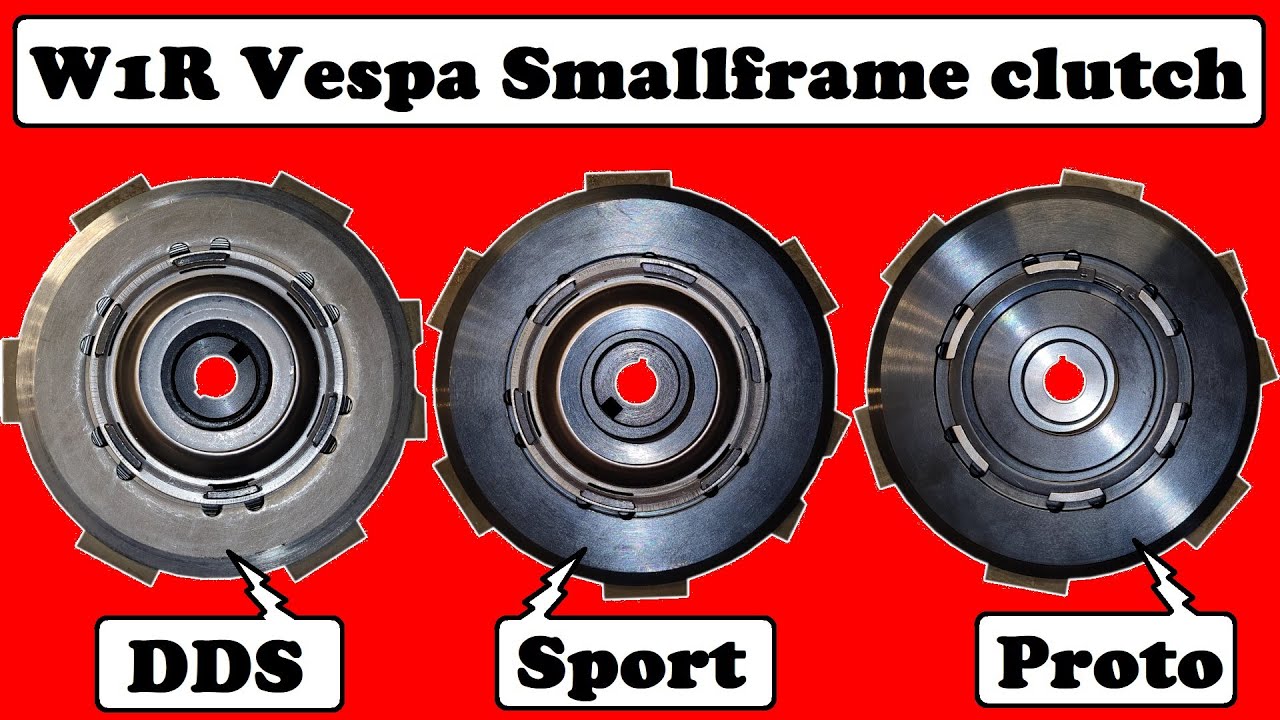 152 - Frizioni W1R per Vespa Smallframe