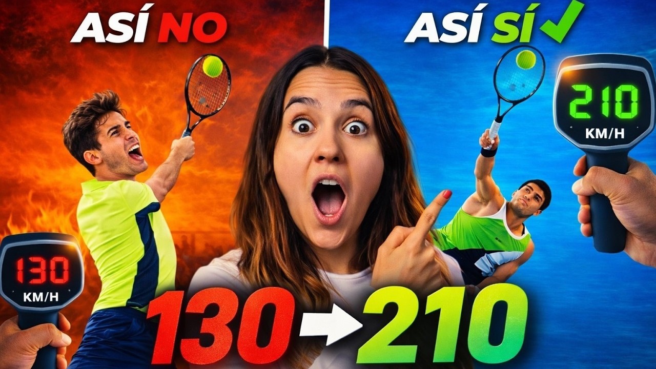🔥 Duplica la Potencia de tu Saque en Tenis (Resultados Rápidos)