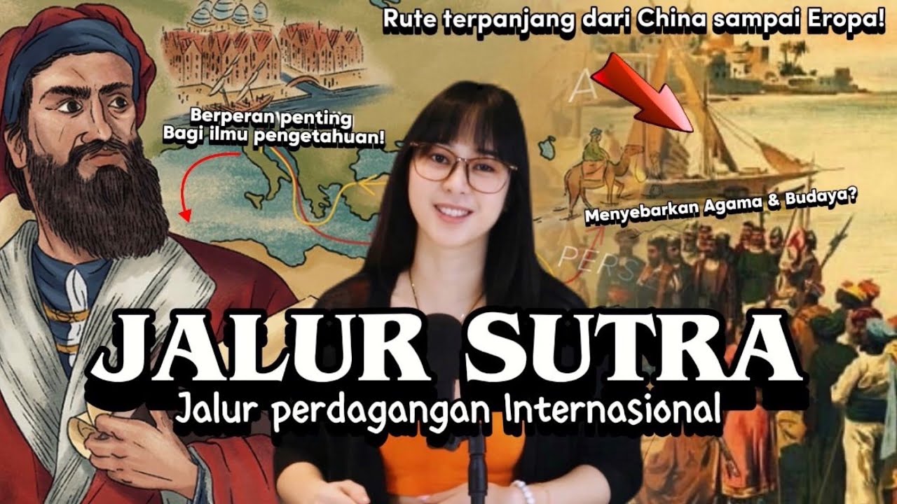 Jalur yang menghubungkan dunia kuno lewat perdagangan, 