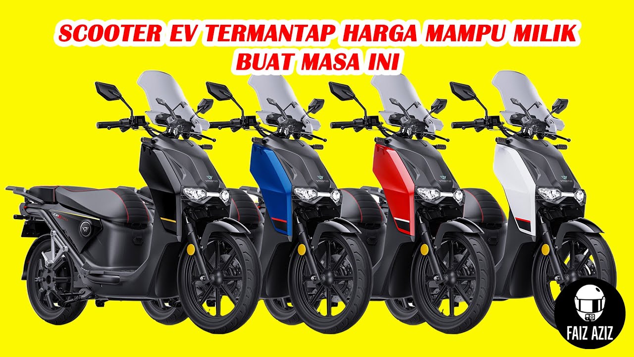 VMOTO CPX PRO SCOOTER EV TERMANTAP HARGA MAMPU MILIK VLOG E491