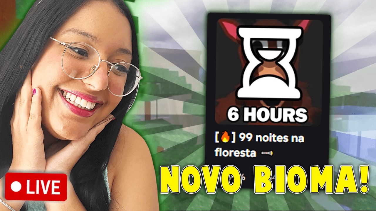 🔴AO VIVO 🔴 NOVO BIOMA 99 NOITES NA FLORESTA!