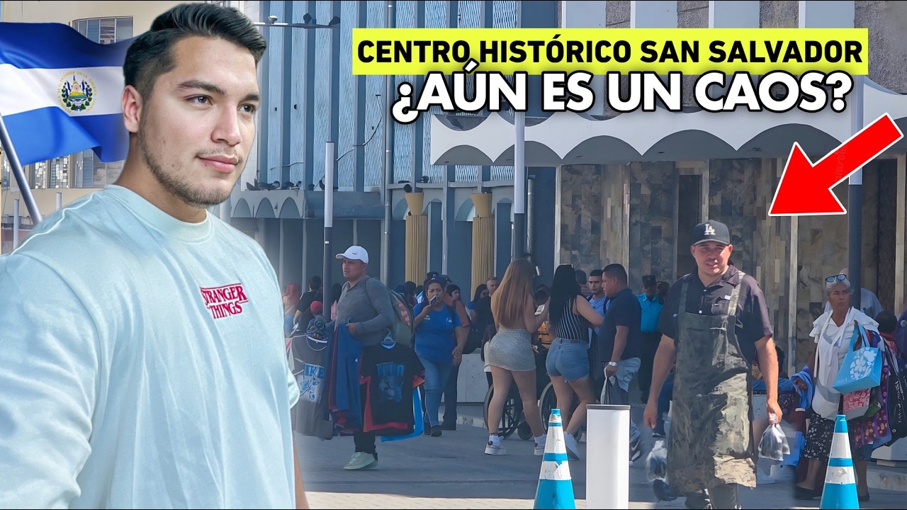 NO esperaba ENCONTRAR el CENTRO HISTÓRICO de SAN SALVADOR ASÍ… 🇸🇻😨
