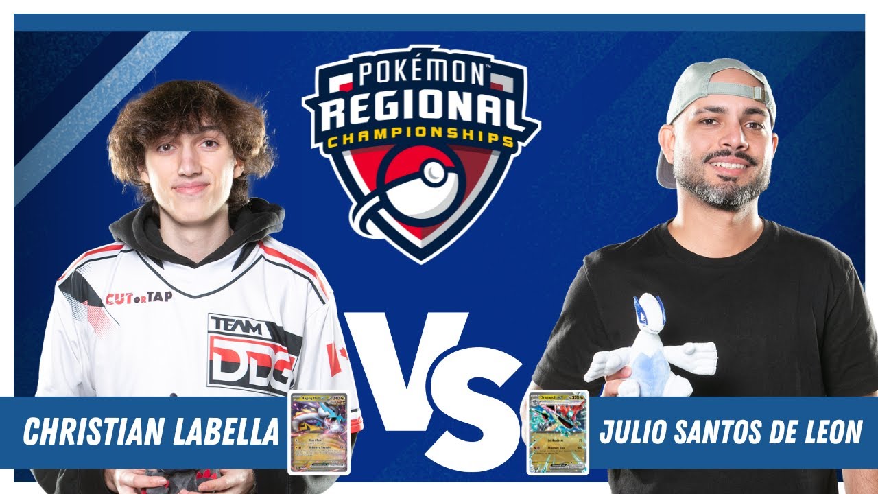 Christian Labella Vs Julio Santos de Leon - Pokémon TCG Top 4 | Milwaukee Regionals 2025