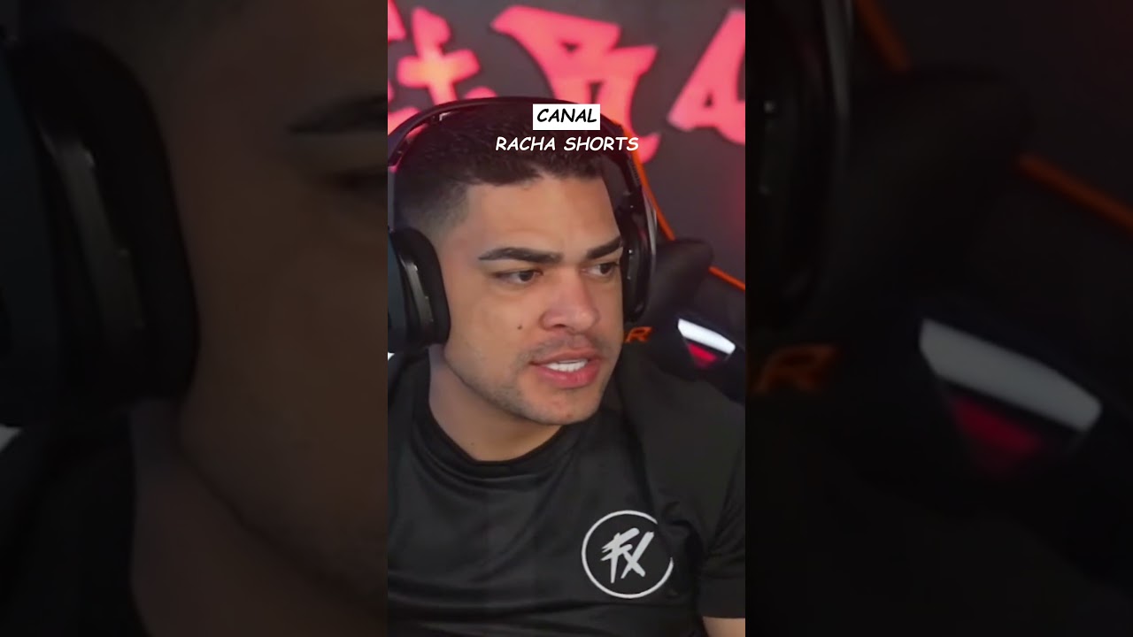 RACHA GANHOU A CAMISA NOVA DO FLUXO #racha #fluxogg