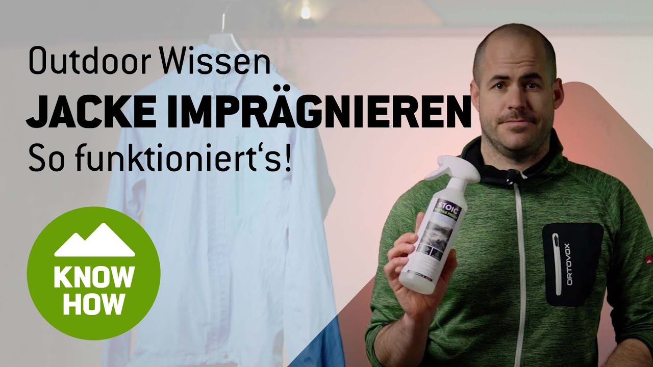 Outdoor-Jacke neu imprägnieren: So geht's