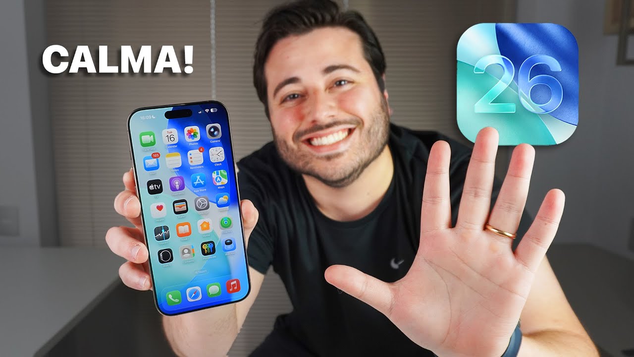 Calma! O iOS 26 Não Estragou o Seu iPhone - Vai Melhorar!