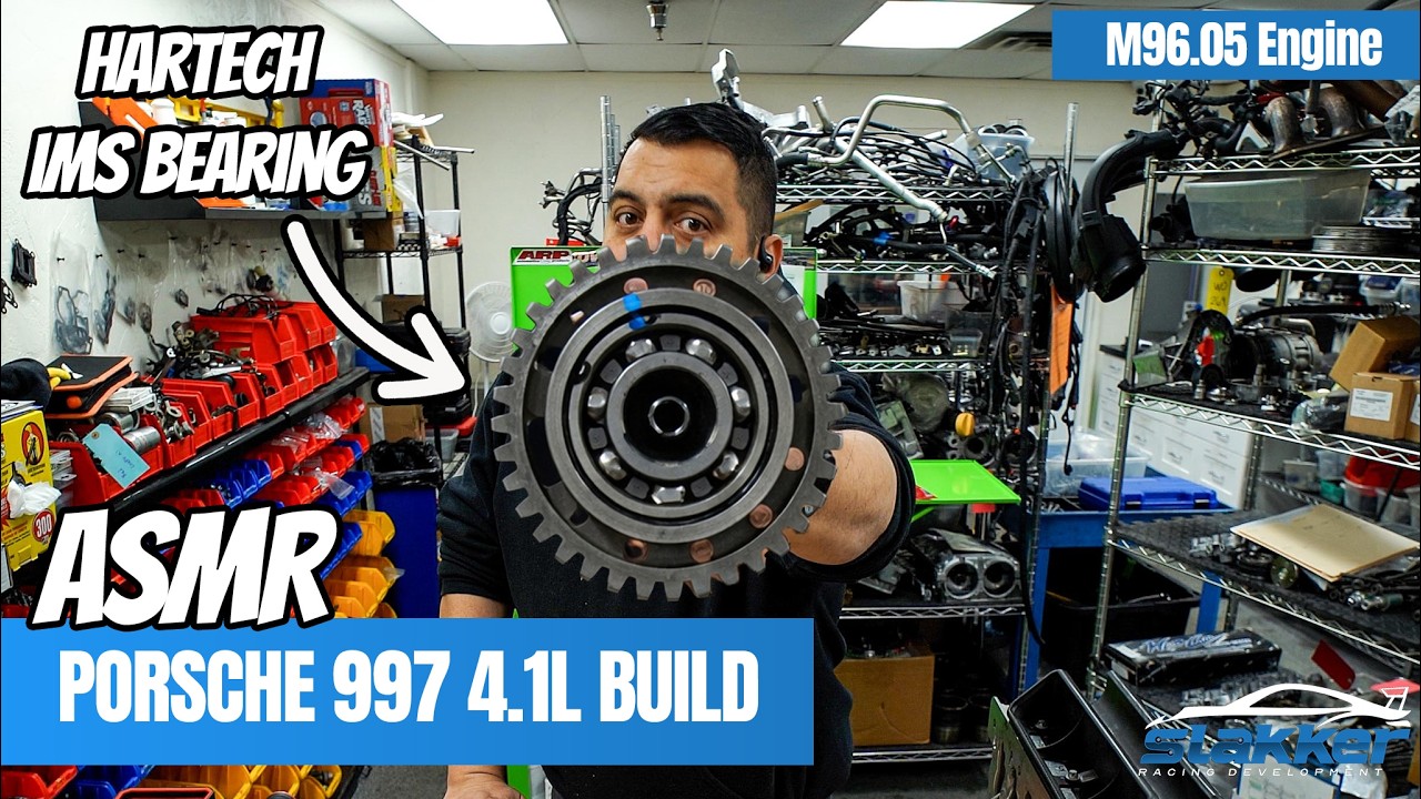 ASMR Porsche 997.1 4.1L Engine Build | M96 Case Assembly