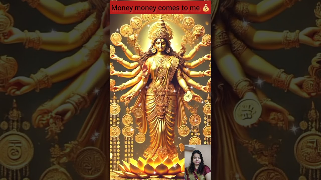 chant this auspicious kuber-lakshmi aaaaa for wealth &Prosperity💰#money#wealth#laxmi#mantra#gold