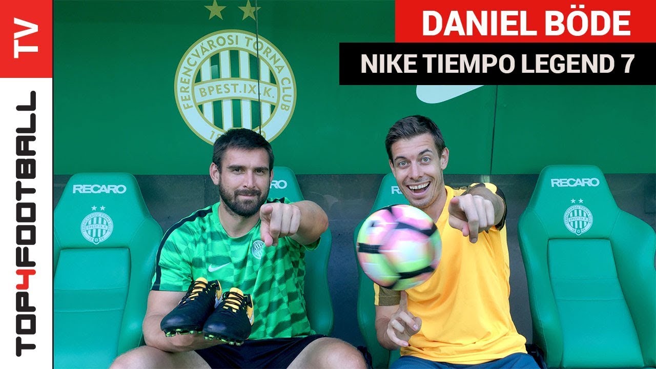 TOP4FOOTBALL TV - Böde Dániel és az új Nike Tiempo Legend 7