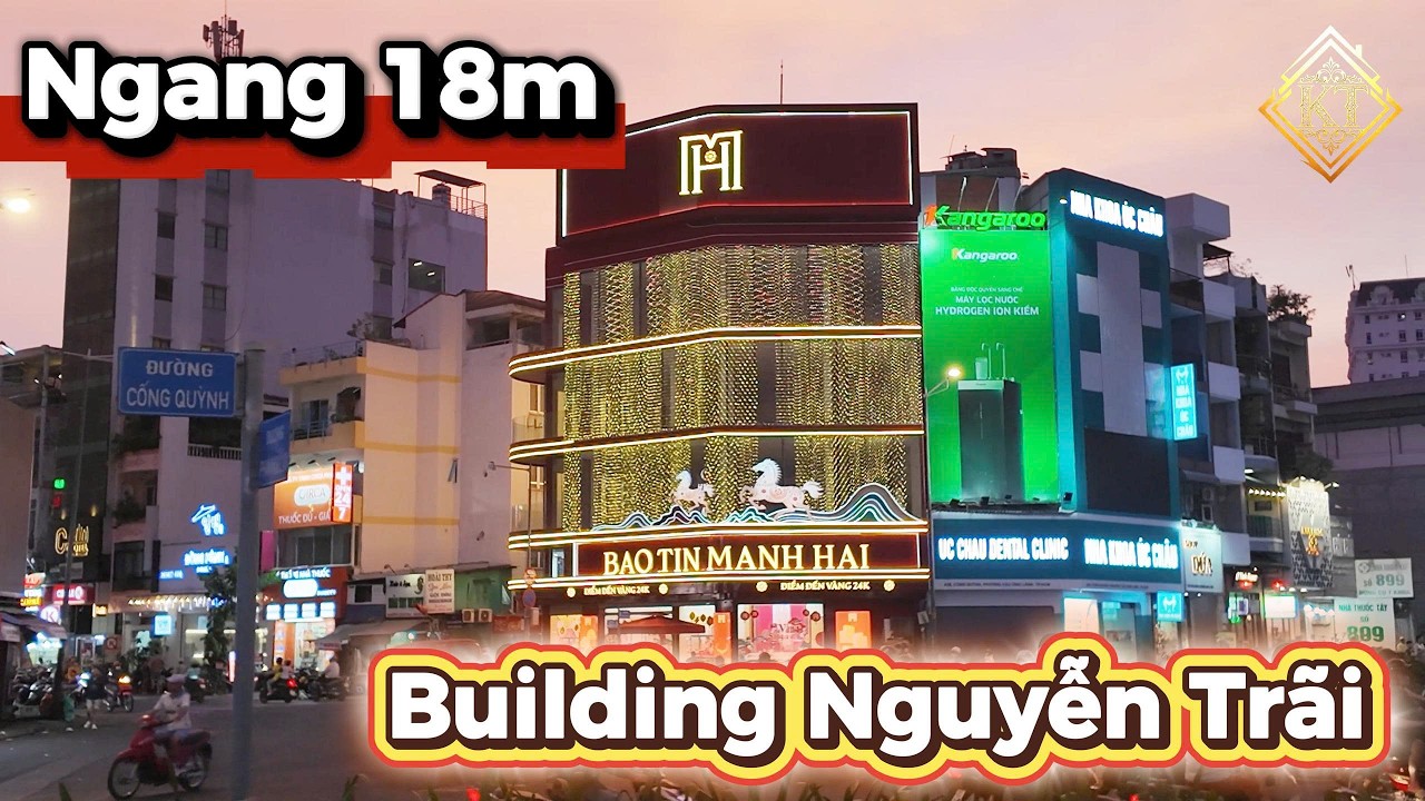 Tiệm Vàng Ngang 18met || Vị Trí Độc Tôn Góc 3 Mặt Tiền Đường Nguyễn Trãi