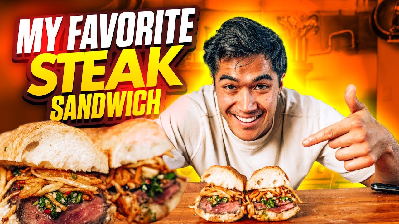 How to make the BEST steak sandwich