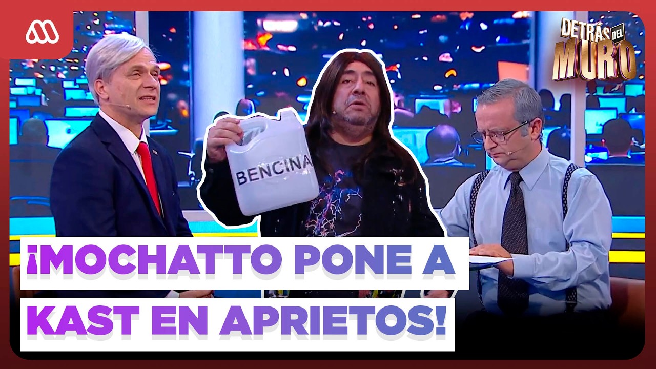 😂 DETR&Aacute;S DEL MURO ❤️ | TOM&Aacute;S MOCHATTO INTERROGA A KAST POR LA BENCINA 😳