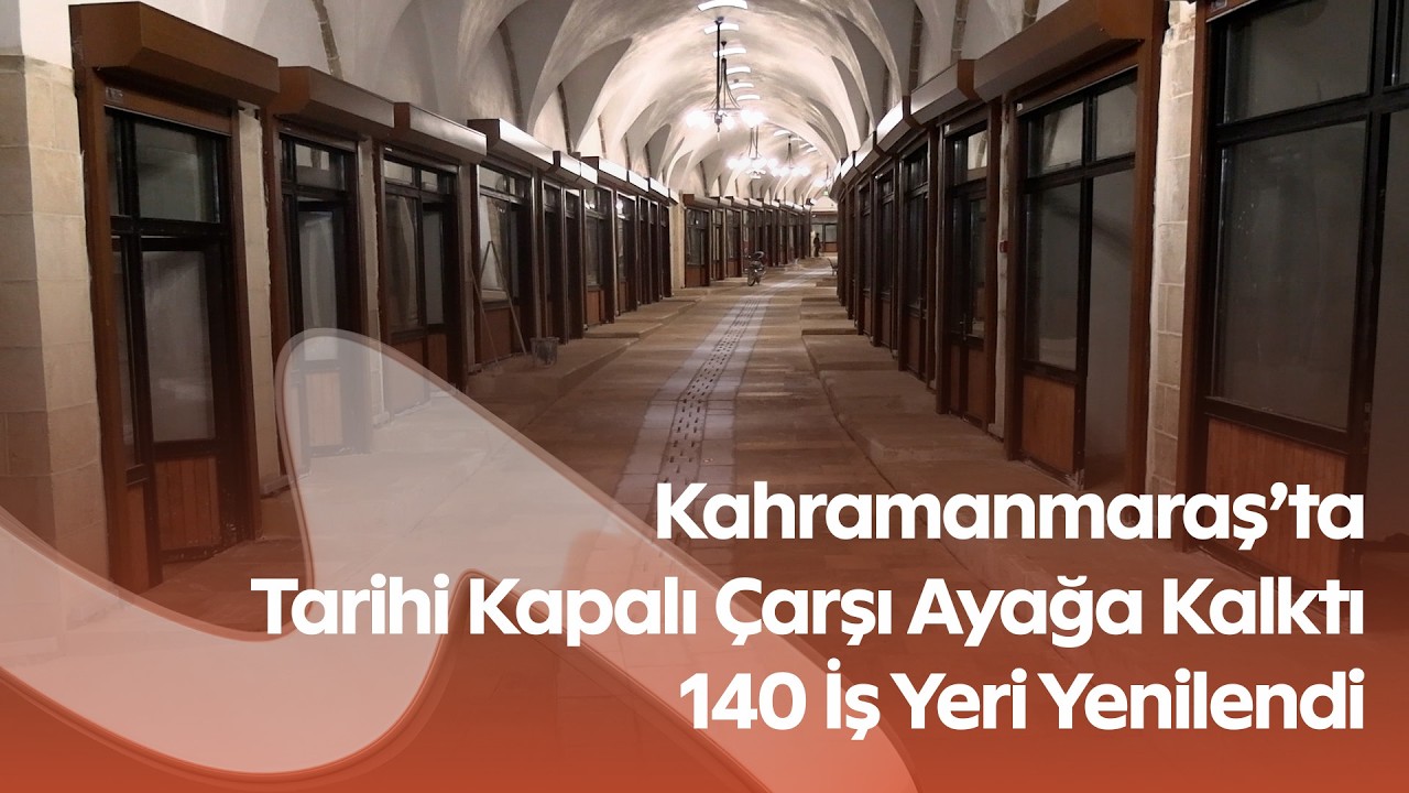 Tarihi Kapalı Çarşı Yeniden Açılıyor! 600 Milyon TL’lik Dev Restorasyonda Sona Gelindi