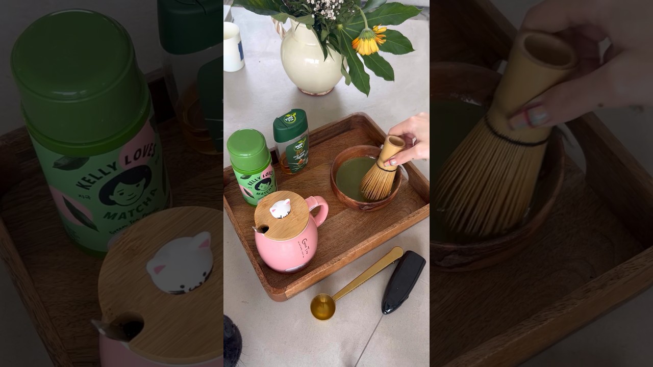 La recette parfaite de matcha latte ! 🍵 (Romy)
