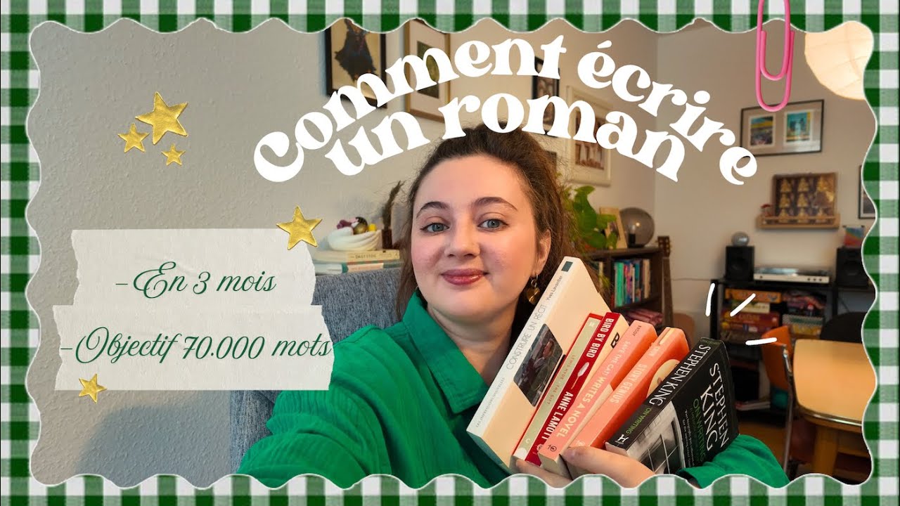 Comment écrire un roman : atteindre 70 000 mots en 3 mois (méthode + exercices)