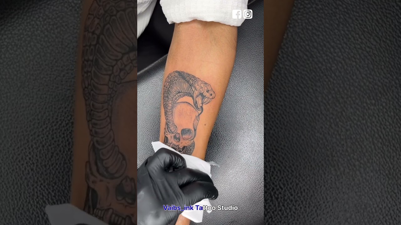 #skull #inked #inkedlife #tattooideas #tattoodesign #tattoolover #tattooartist #shorts #shortsvideo