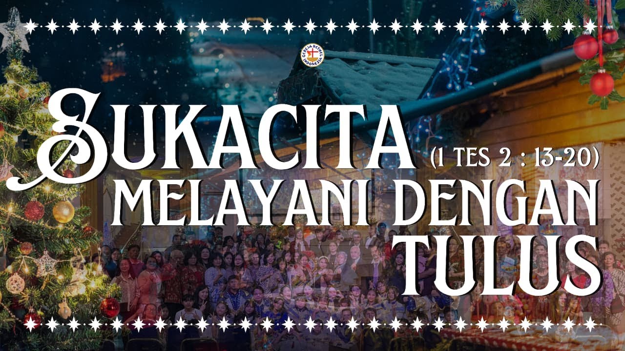 Ibadah Raya | 10.00 WIB | SUKACITA MELAYANI DENGAN TULUS | Minggu, 14 Desember 2025