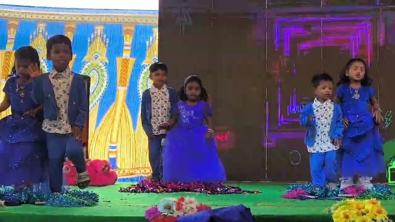 6.Nursery students dance performance-Shree sai school Annual day celebration 25-26