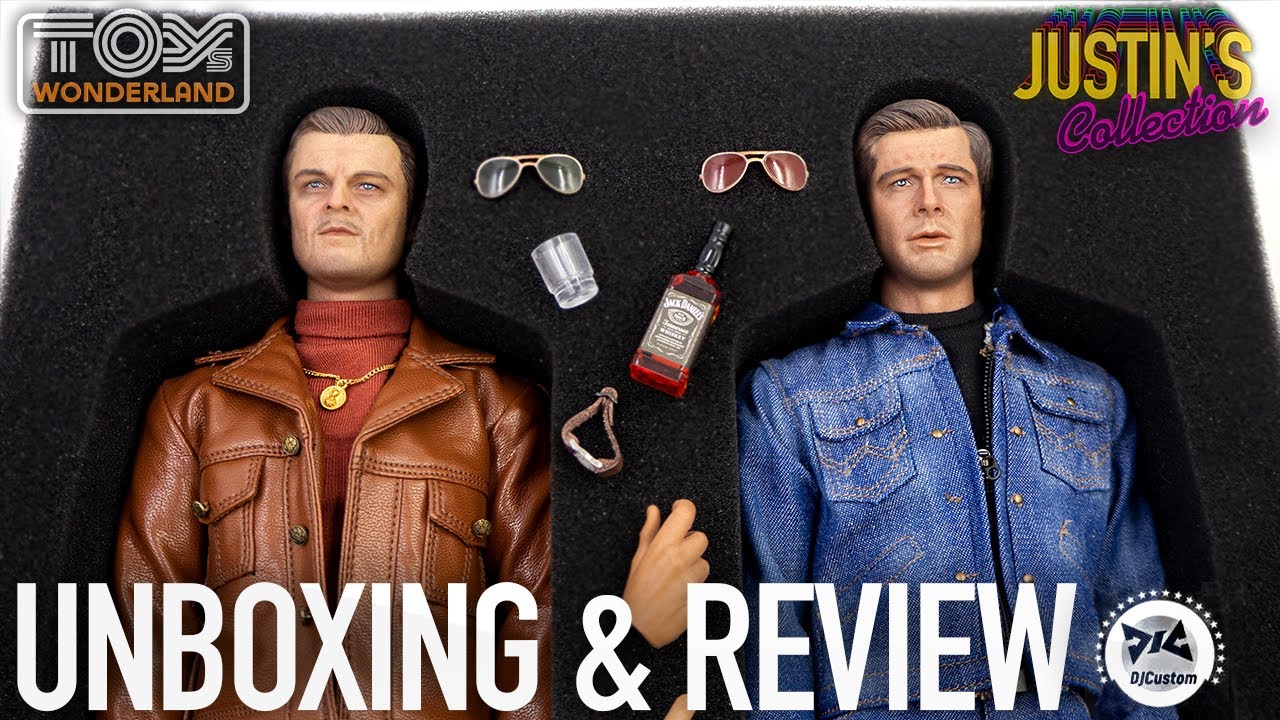Once Upon a Time in Hollywood 2 Pack DJ Custom 1/6 Scale Figure Unboxing & Review