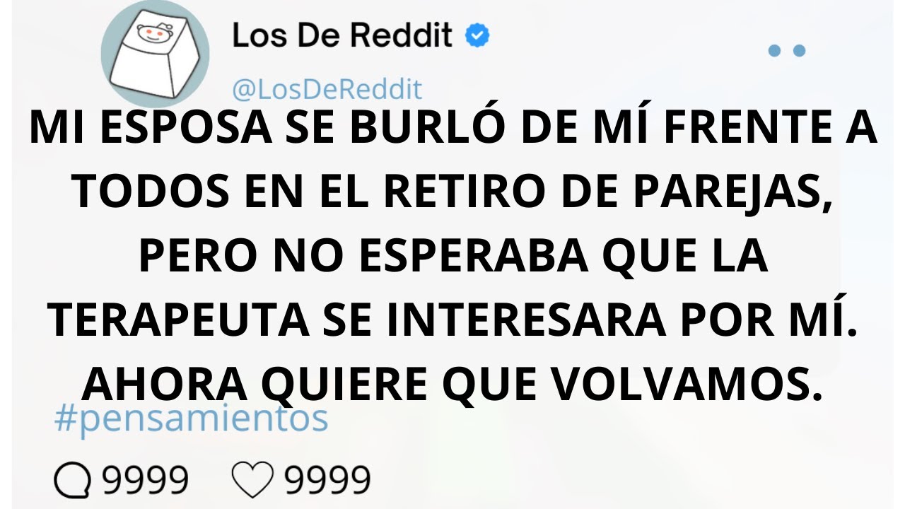 MI ESPOSA SE BURLÓ DE MÍ FRENTE A TODOS EN EL RETIRO DE PAREJAS, PERO NO ESPERABA QUE LA TERAPEUTA..