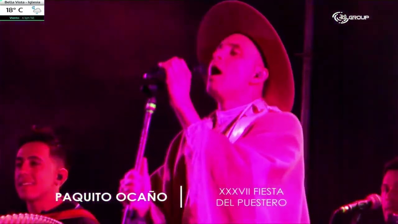 Paquito Ocaño en La Fiesta del Puestero Iglesiano XXXVII