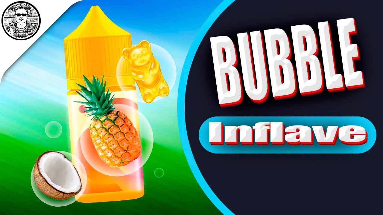 🚀 Поднимите настроение с INFLAVE BUBBLE - лучшая жидкость для твоего подика.