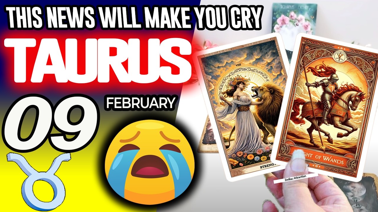 Taurus ♉🔞THIS NEWS WILL MAKE YOU CRY😭🆘 horoscope for today FEBRUARY 9 2026 ♉ #taurus tarot FEBRUARY