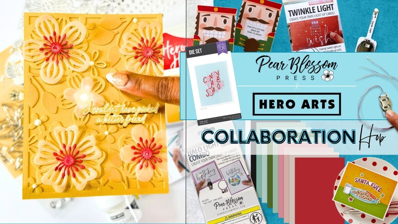 Collaboration Hop Giveaway - @heroarts x @PearBlossomPress​